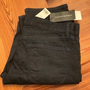 Banana Republic men’s rapid movement denim dark blue slim 33x34